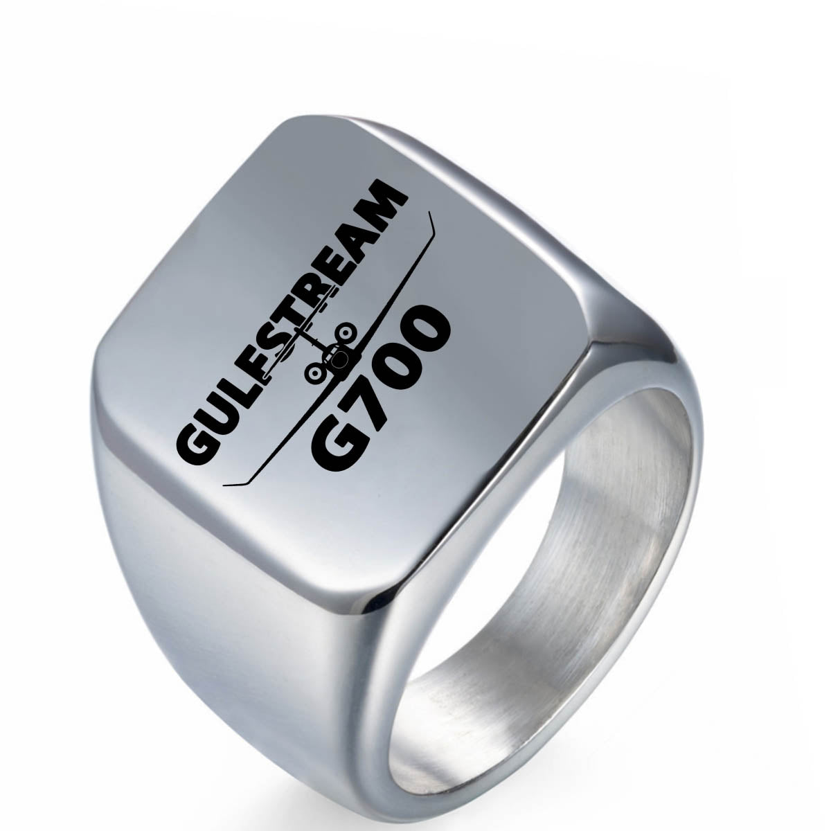 Amazing Gulfstream G700 Designed Designed Men Rings