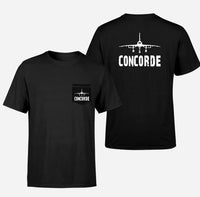 Thumbnail for Concorde & Plane Designed Pocket T-Shirts