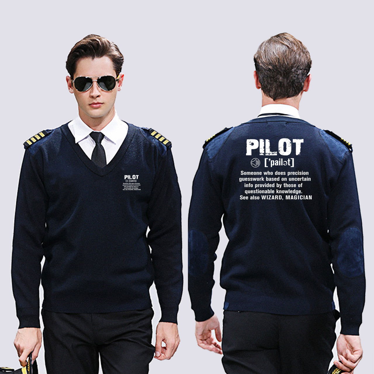 Pilot [Noun] Designed Wool Pilot Sweaters