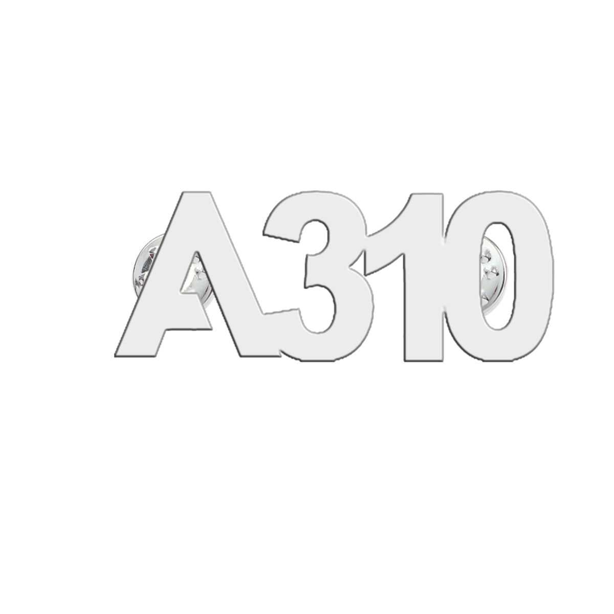 A310 Flat Text Designed Hollow Pins