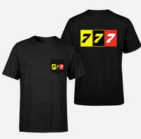 Thumbnail for Flat Colourful 777 Designed Pocket T-Shirts