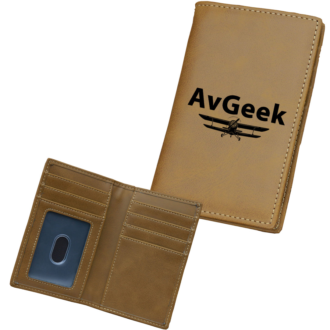 Avgeek Designed Leather Card Holder Wallets