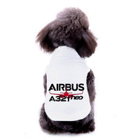 Thumbnail for Amazing Airbus A321neo Designed Dog Pet Vests