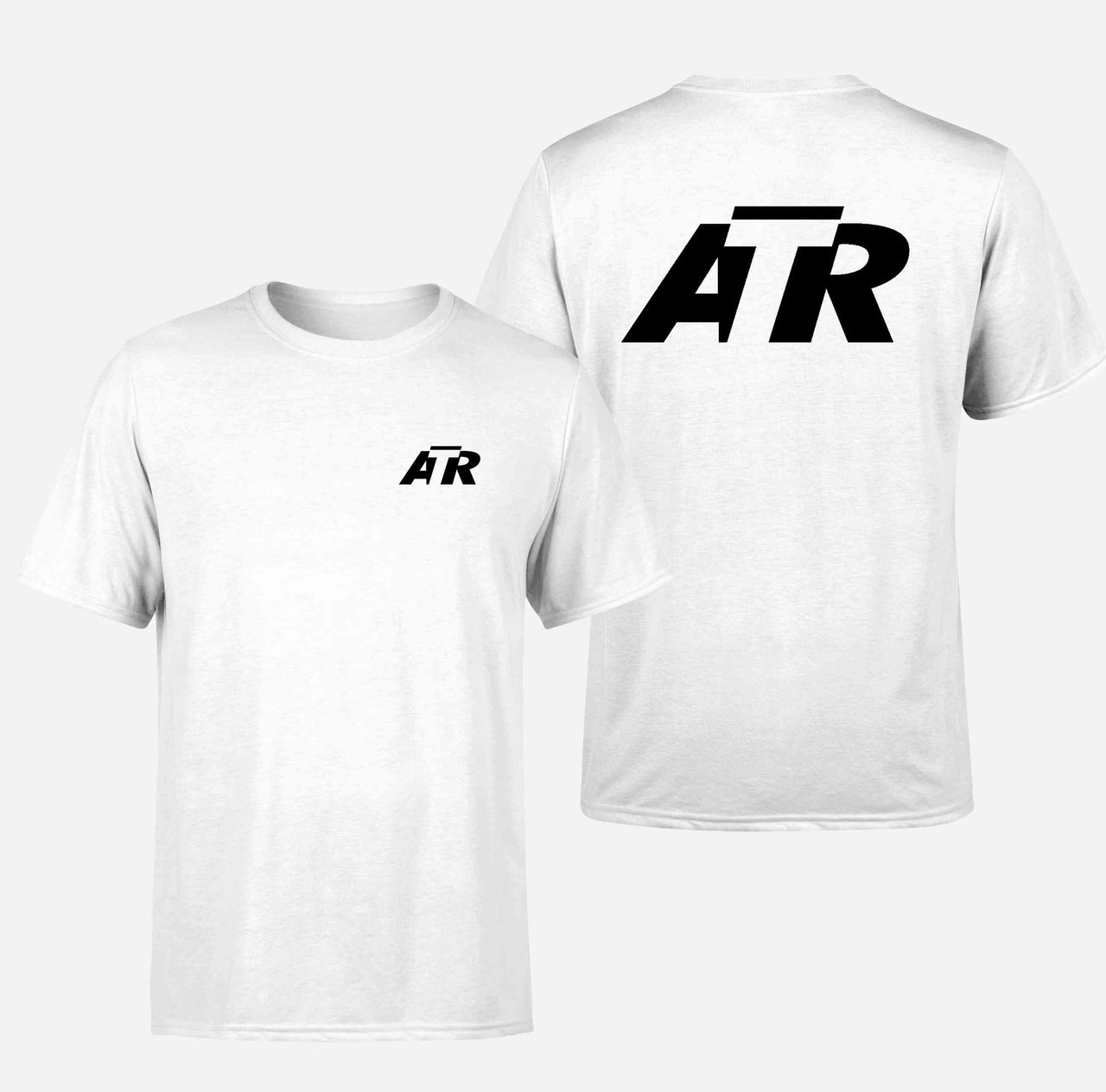 ATR & Text Double-Side T-Shirts