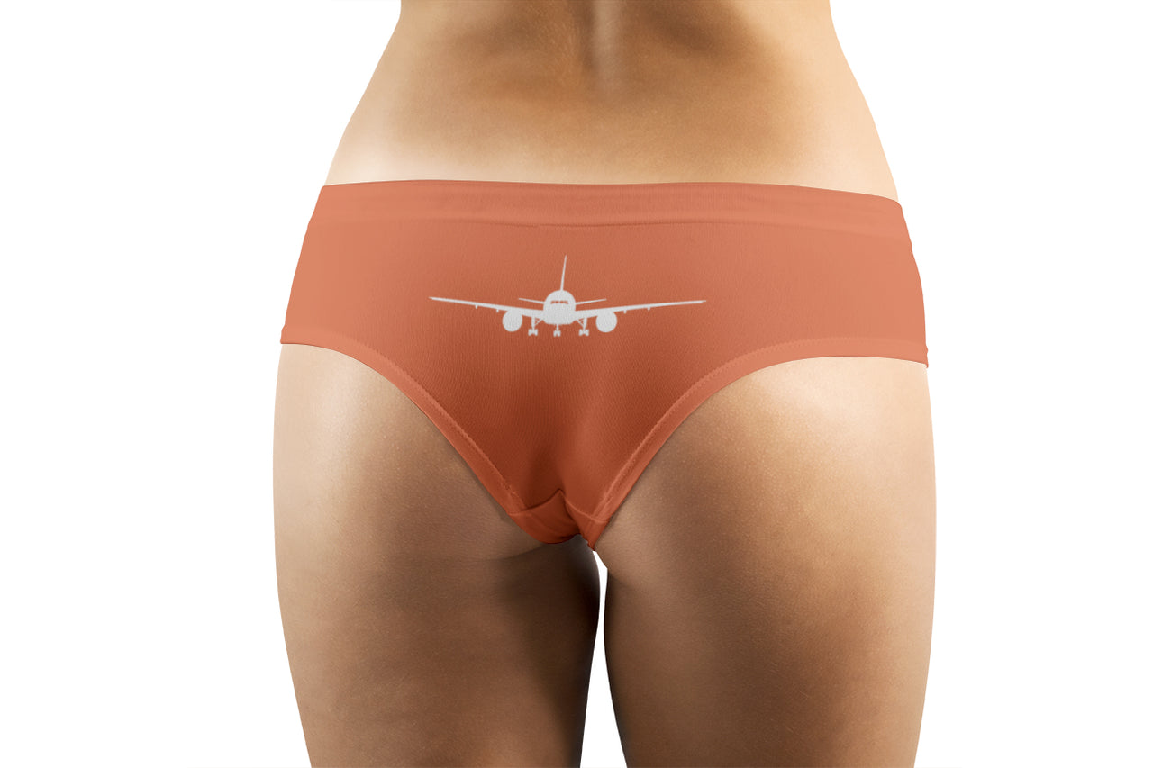 Boeing 777 Silhouette Designed Women Panties & Shorts