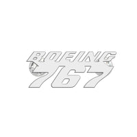 Thumbnail for Boeing 767 & Text Designed Hollow Pins