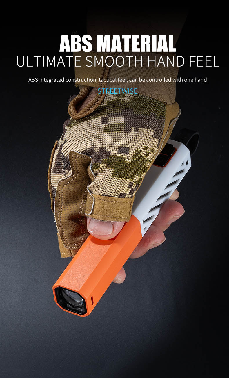 LED Simple Long-Range Aluminum Alloy Light Flashlight