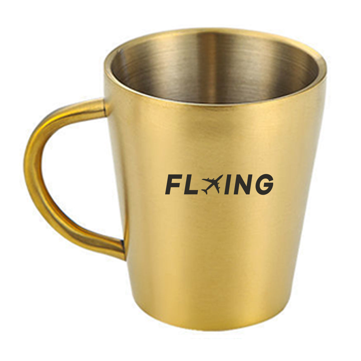 Flying Designed Stainless Steel Coffee Mugs