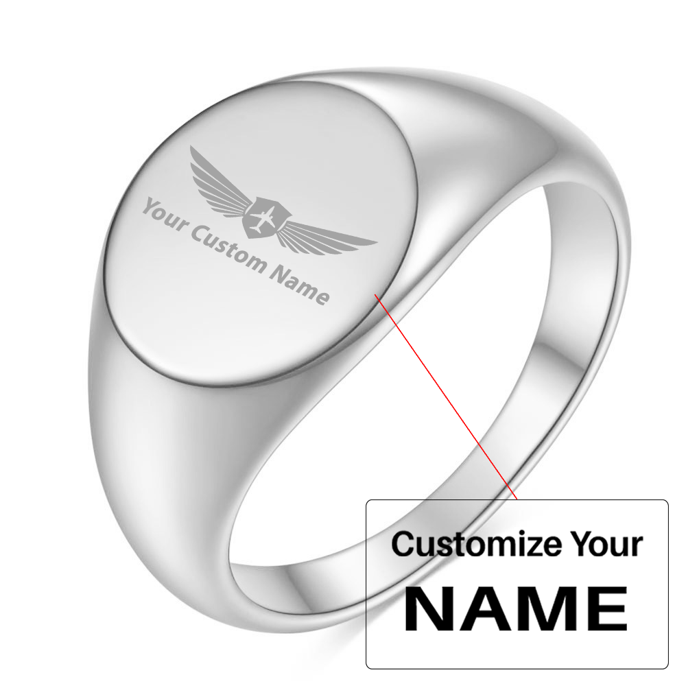 Your Custom Design & Image & Logo & Text Design  12MM Stainless Steel Smooth Ring (2)