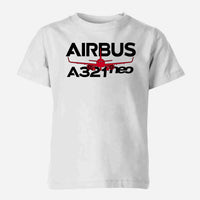 Thumbnail for Amazing Airbus A321neo Designed Children T-Shirts