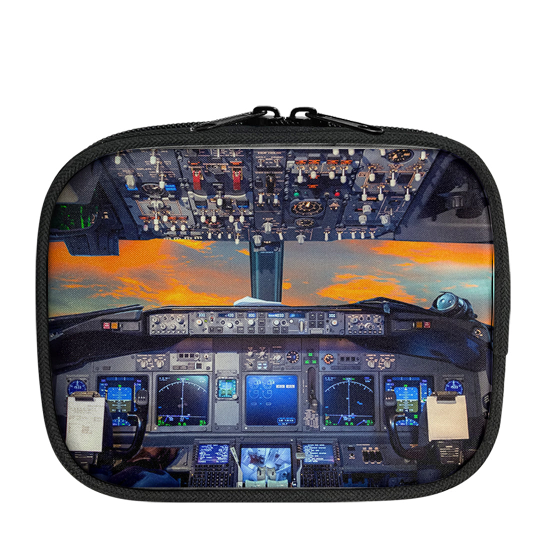 Amazing Boeing 737 Cockpit Designed Travel & Medical Storage Bags