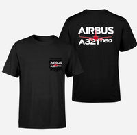 Thumbnail for Amazing Airbus A321neo Designed Pocket T-Shirts