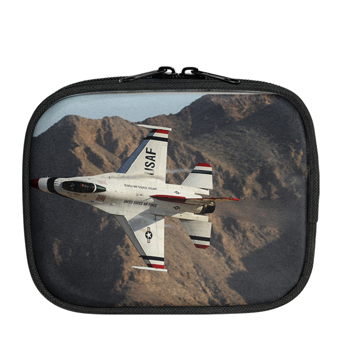 Amazing Show by Fighting Falcon F16 Designed Travel & Medical Storage Bags