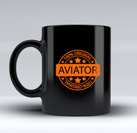 Thumbnail for %100 Original Aviator Designed Black Mugs