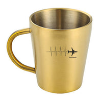 Thumbnail for Aviation Heartbeats Designed Stainless Steel Coffee Mugs