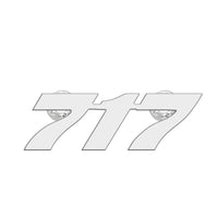 Thumbnail for 717 Flat Text Designed Hollow Pins