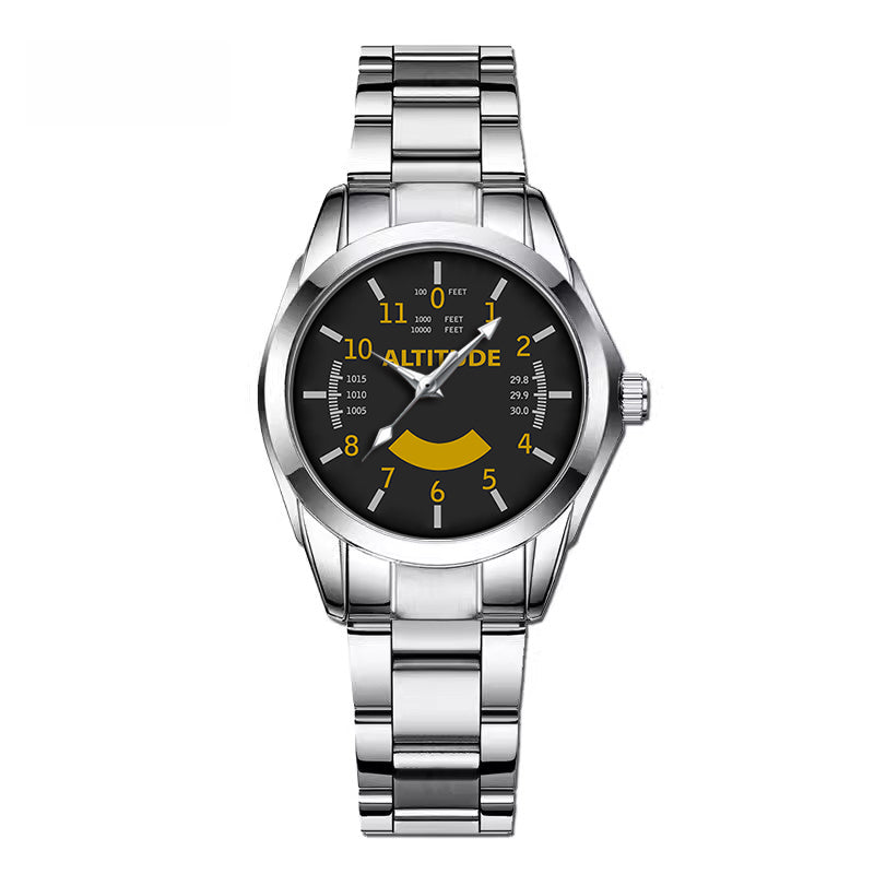 Altitude-Color Designed Stainless Steel Band Watches