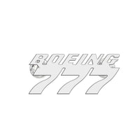 Thumbnail for Boeing 777 & Text Designed Hollow Pins