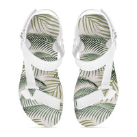 Thumbnail for Palm Leaf & Summer Designed Open Toe Sandals (Slippers)