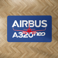 Thumbnail for Amazing Airbus A320neo Designed Carpet & Floor Mats