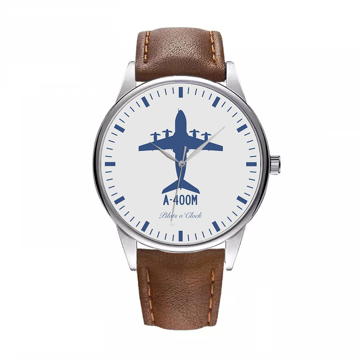 Airbus A400M Designed Fashion Leather Strap Watches