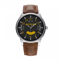 Thumbnail for Altitude-Color Designed Fashion Leather Strap Watches