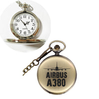 Thumbnail for Airbus A380 & Plane Designed Pocket Watches