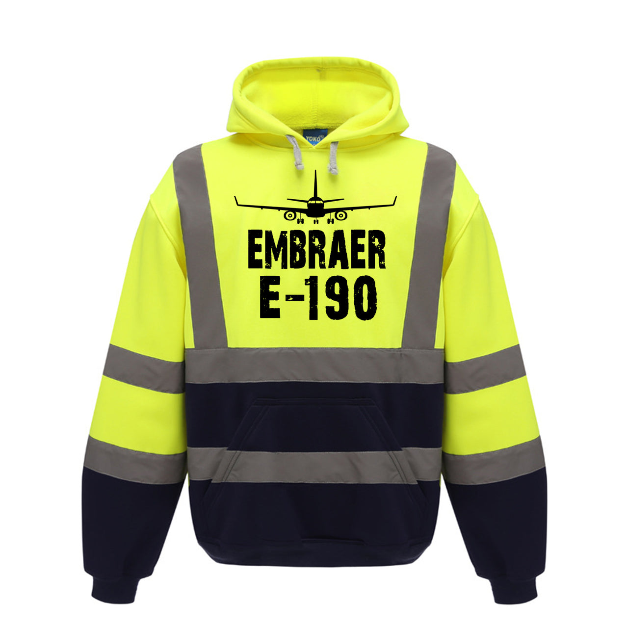 Embraer E-190 & Plane Designed Reflective Hoodies