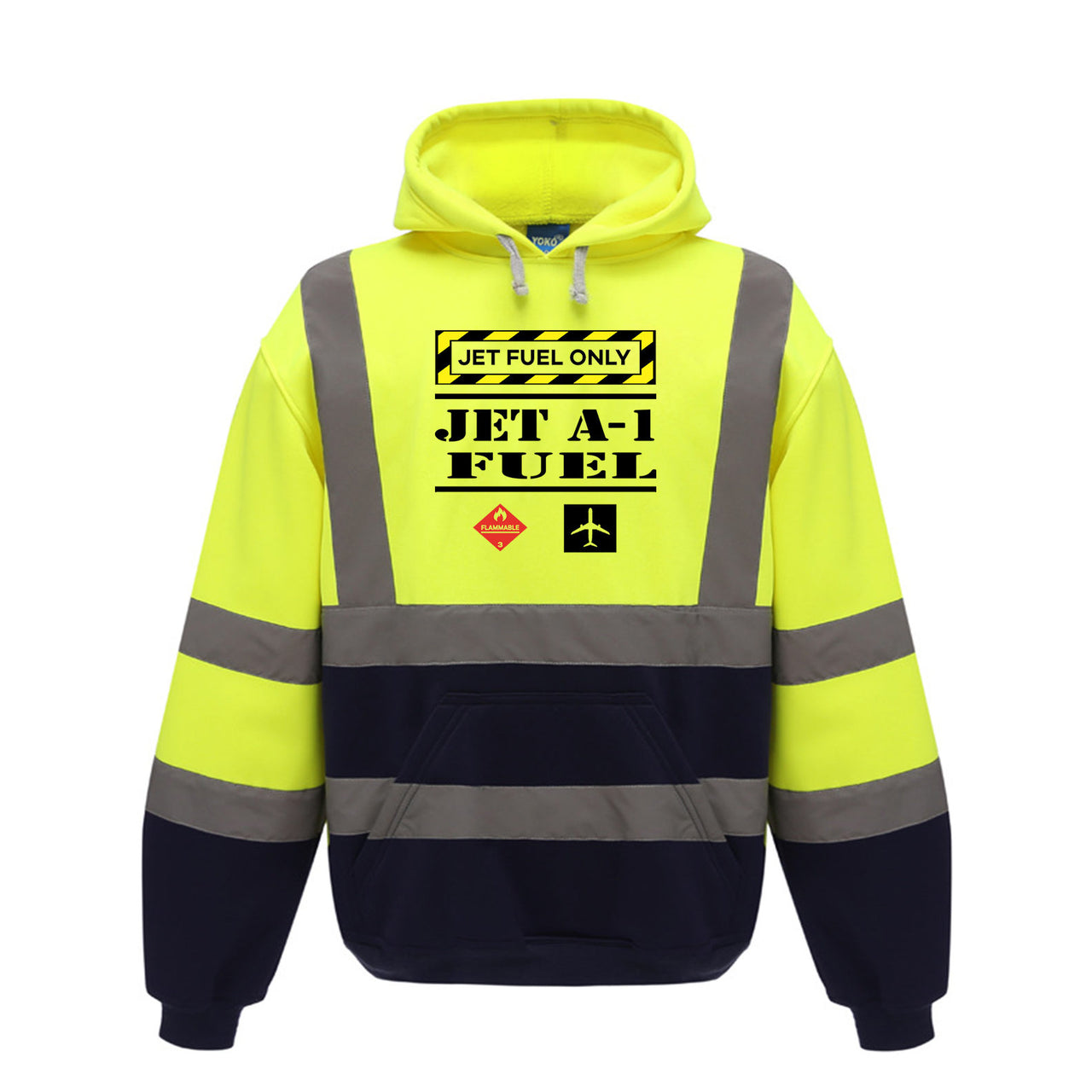 Jet Fuel Only Designed Reflective Hoodies