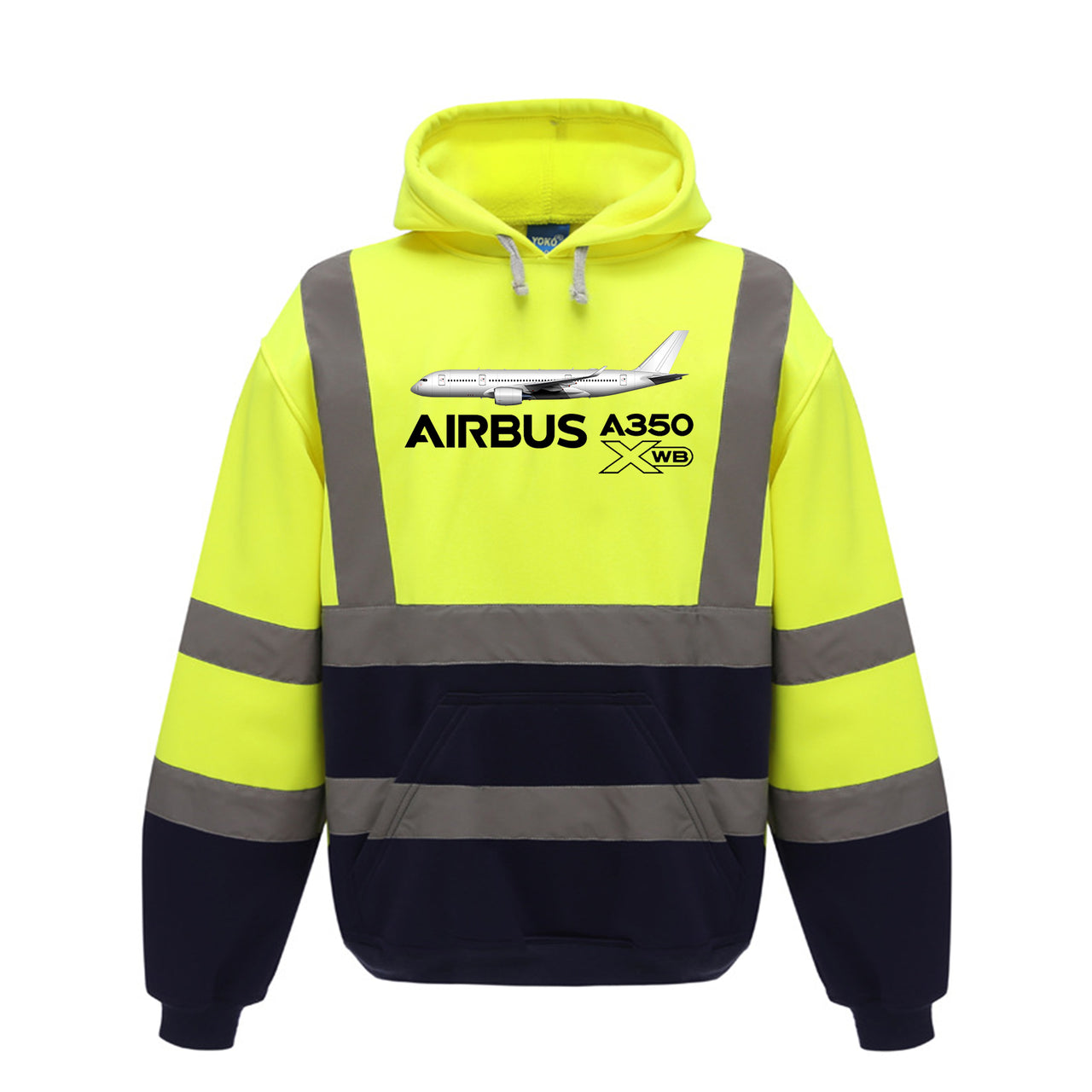 The Airbus A350 WXB Designed Reflective Hoodies