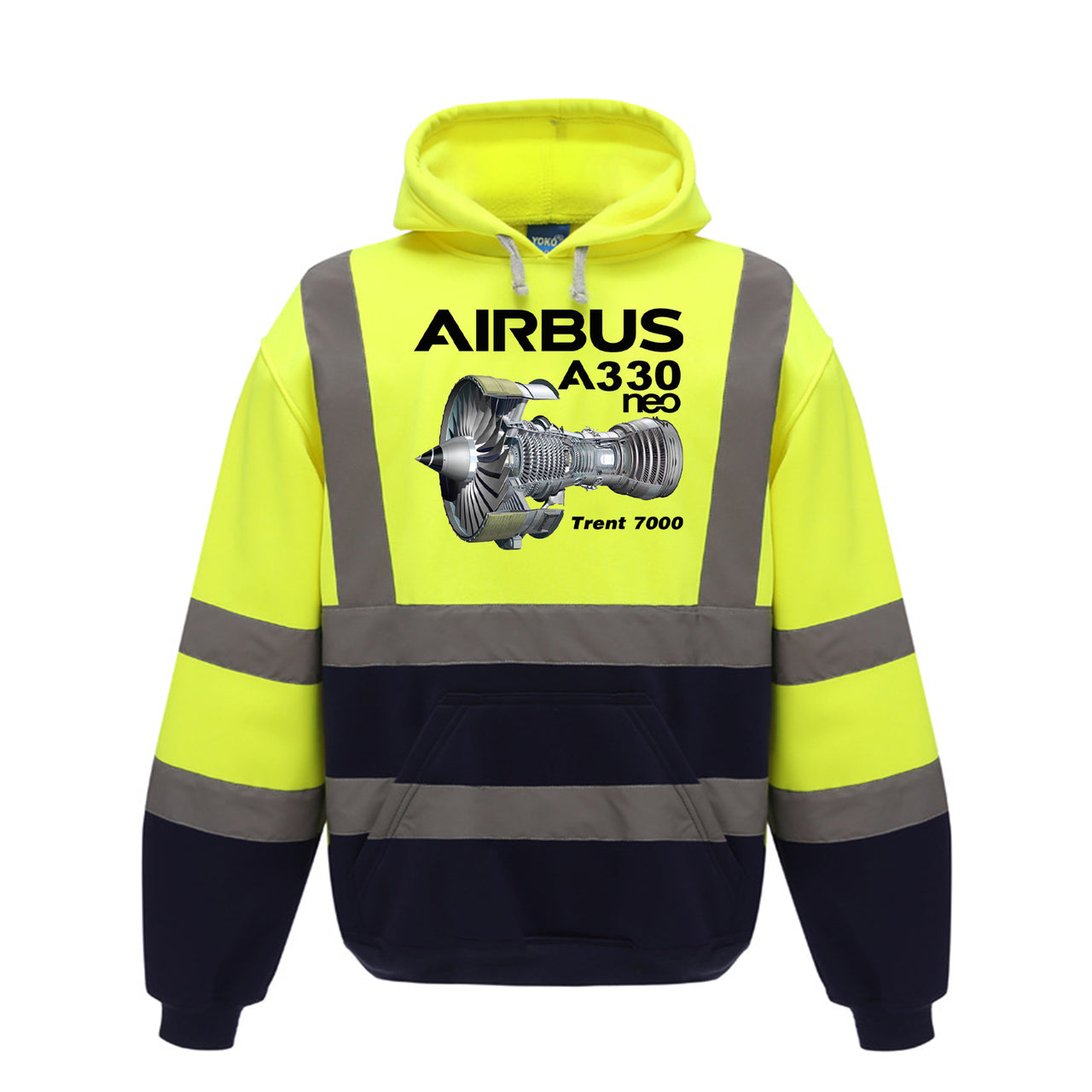 Airbus A330neo & Trent 7000 Designed Reflective Hoodies