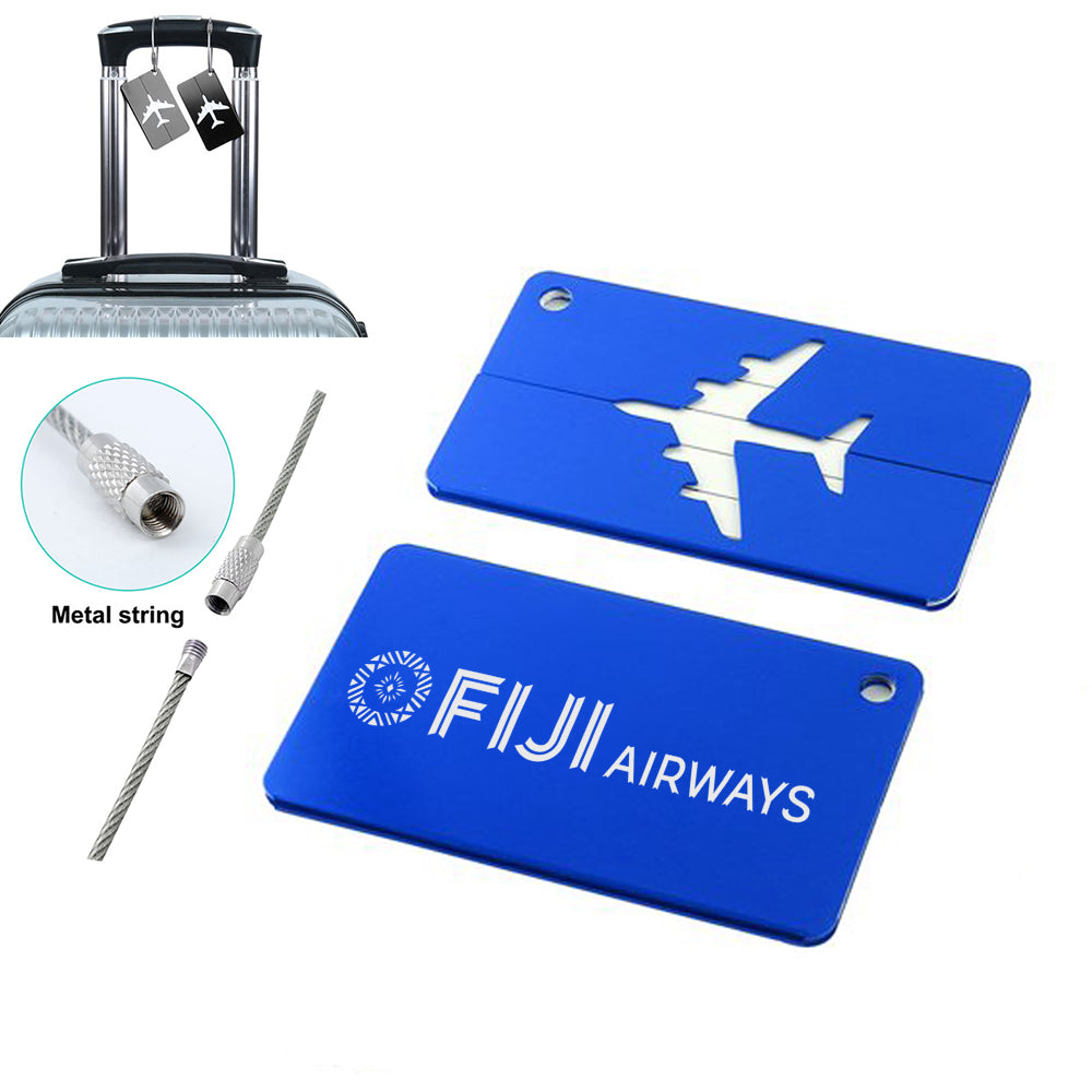 Fiji Airways Airlines Designed Aluminum Luggage Tags