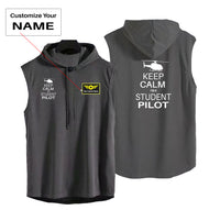 Thumbnail for Student Pilot (Helicopter) Designed Hooded Tank Tops