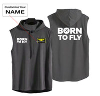 Thumbnail for Born To Fly Special Designed Hooded Tank Tops