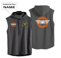 Thumbnail for Ready for Departure Designed Hooded Tank Tops