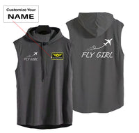 Thumbnail for Just Fly It & Fly Girl Designed Hooded Tank Tops