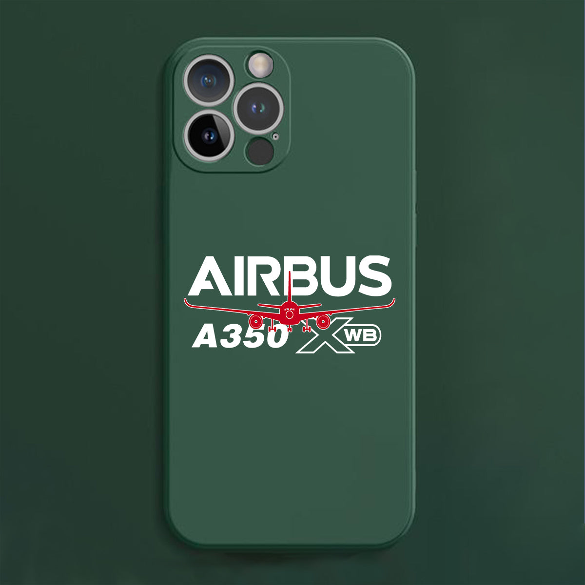 Amazing Airbus A350 XWB Designed Soft Silicone iPhone Cases