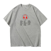 Thumbnail for Aviation Alphabet 3 Designed Relax Fit T-Shirts