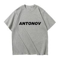 Thumbnail for Antonov & Text Designed Relax Fit T-Shirts