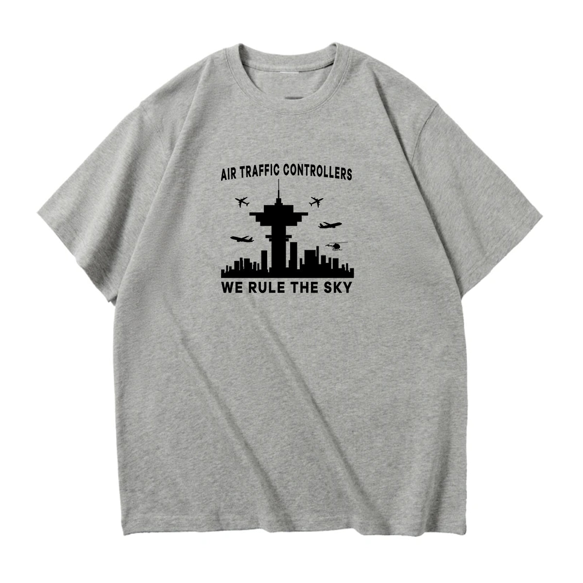 Air Traffic Controllers - We Rule The Sky Designed Relax Fit T-Shirts