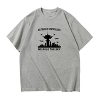 Thumbnail for Air Traffic Controllers - We Rule The Sky Designed Relax Fit T-Shirts