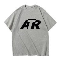 Thumbnail for ATR & Text Designed Relax Fit T-Shirts