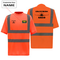 Thumbnail for Gulfstream G650 & Plane Designed Reflective T-Shirts