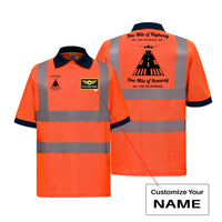 Thumbnail for One Mile of Runway Will Take you Anywhere Designed Reflective Polo T-Shirts