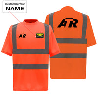 Thumbnail for ATR & Text Designed Reflective T-Shirts