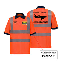 Thumbnail for If It Ain't Boeing I'm Not Going! Designed Reflective Polo T-Shirts