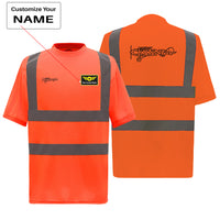 Thumbnail for Special Cessna Text Designed Reflective T-Shirts