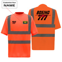 Thumbnail for Amazing Boeing 777 Designed Reflective T-Shirts