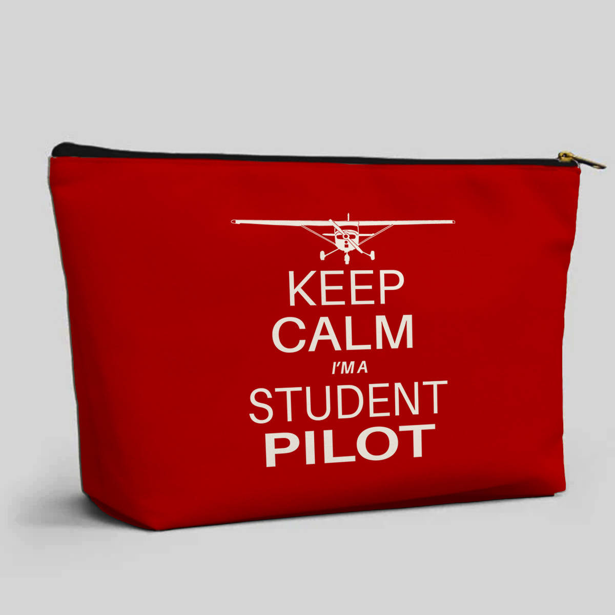 Student Pilot Designed Zipper Pouch