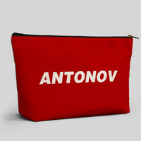 Thumbnail for Antonov & Text Designed Zipper Pouch